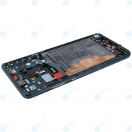 Huawei Mate 30 (TAS-L09 TAS-L29) Display module front cover + LCD + digitizer + battery emerald green 02353EEJ_image-6