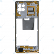 Samsung Galaxy A42 5G (SM-A426B) Middle cover prism dot grey/white GH97-25855B