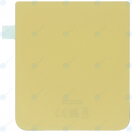 Samsung Galaxy Z Flip3 (SM-F711B) Battery cover yellow GH82-27364L