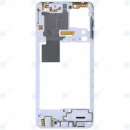 Samsung Galaxy A22 4G (SM-A225F) Middle cover white GH98-46652B
