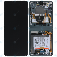 Samsung Galaxy Z Flip3 (SM-F711B) Display module front cover + LCD + digitizer + battery green GH82-26580C_image-6