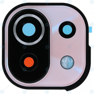 Xiaomi Mi 11 Lite (M2101K9AG) Camera frame + Lens peach pink