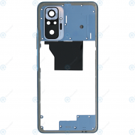 Xiaomi Redmi Note 10 Pro (M2101K6G) Middle cover glacier blue