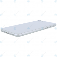 Battery cover with frame (NO LOGO) silver for iPhone 8_image-2
