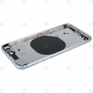 Battery cover with frame (NO LOGO) silver for iPhone 8_image-5