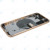 Battery cover with small parts gold for iPhone 8_image-4
