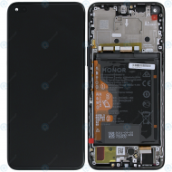 Huawei Honor 50 Lite (NTN-L22) Display module front cover + LCD + digitizer + battery midnight black 02354FMV