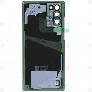 Samsung Galaxy Note 20 (SM-N980F SM-N981F) Battery cover (UKCA MARKING) mystic green GH82-27280C_image-1