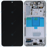 Samsung Galaxy S22 (SM-S901B) Display unit complete phantom white cream sky blue GH82-27521B GH82-27520B