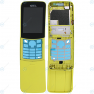 Nokia 8110 4G (TA-1048) Display unit complete banana yellow 20ARGYW0001
