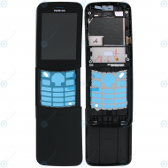 Nokia 8110 4G (TA-1048) Display unit complete traditional black 20ARGBW0001