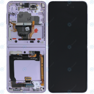 Samsung Galaxy Z Flip3 (SM-F711B) Display unit complete lavender (WITHOUT CAMERA) GH82-27244D GH82-27243D