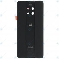 Huawei Mate 20 RS Porsche Design (LYA-L29) Battery cover leather black 02352GUP