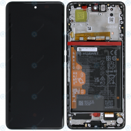 Huawei Nova 9 (NAM-AL00 NAM-LX9) Display module front cover + LCD + digitizer + battery black 02354NUJ