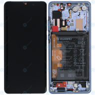 Huawei P30 Pro (VOG-L09 VOG-L29), P30 Pro New Edition (VOG-L29D) Display module front cover + LCD + digitizer + battery (REFURBISHED) breathing crystal 02353FUT