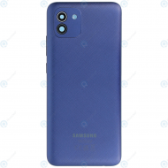Samsung Galaxy A03 (SM-A035G) Battery cover blue GH81-21663A