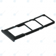 Samsung Galaxy A04s (SM-A047F) Sim tray + MicroSD tray black GH98-47703A_image-1