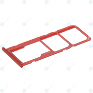 Samsung Galaxy A20s (SM-A207F) Sim tray + MicroSD tray red GH81-17816A