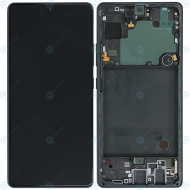 Samsung Galaxy A71 5G (SM-A716B) Display unit complete black GH82-22804A