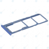 Samsung Galaxy M22 (SM-M225F) Sim tray + MicroSD tray light blue GH98-46850C