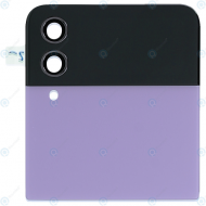 Samsung Galaxy Z Flip4 (SM-F721B) Battery cover top + outer LCD display bora purple GH97-27947B