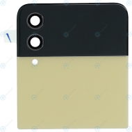Samsung Galaxy Z Flip4 (SM-F721B) Battery cover top + outer LCD display yellow GH97-27947G