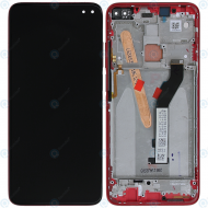 Xiaomi Redmi K30 5G (M1912G7BE, M1912G7BC) Display unit complete red 5600040G7A00
