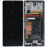 Honor 70 (FNE-AN00) Display module front cover + LCD + digitizer + battery emerald green 0235ACMH