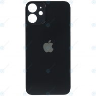iPhone 12 mini Battery cover black with bigger camera hole