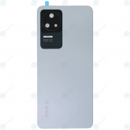 Xiaomi Poco F4 (22021211RG, 22021211RI) Battery cover moonlight silver