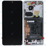 Huawei P50 Pro (JAD-AL50 JAD-LX9) Display module front cover + LCD + digitizer + battery pearl white 02354HJD