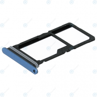 Honor X7a (RKY-LX2) Sim tray + MicroSD tray ocean blue 9707AALH