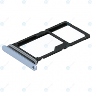 Honor X7a (RKY-LX2) Sim tray + MicroSD tray titanium silver 9707AALJ