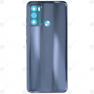 Motorola Moto G60 ( PANB0001IN) Battery cover black S948D13827