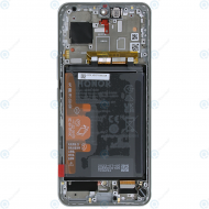 Honor 90 (REA-AN00) Display module front cover + LCD + digitizer + battery diamond silver 0235AGDR_image-2
