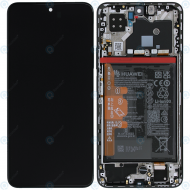Huawei nova 10 SE (BNE-LX1, BNE-LX3) Display module front cover + LCD + digitizer + battery starry black 02355FAM