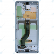 Samsung Galaxy S20 Plus 5G (SM-G986B) Display unit complete cloud blue (WITHOUT CAMERA) GH82-31441D GH82-31445D GH82-31432D GH82-31442D_image-2