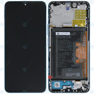 Honor X8a (CRT-LX1, CRT-LX2, CRT-LX3), 90 Lite (CRT-NX1) Display module front cover + LCD + digitizer + battery cyan lake 0235AEUJ