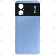 Xiaomi Poco M4 5G (22041219PG) Battery cover cool blue