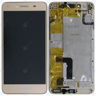 Huawei Y5 II 2016 4G (CUN-L21) Display unit complete sand gold 97070NWB