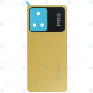 Xiaomi Poco X5 Pro (22101320G, 22101320I) Battery cover poco yellow 1610111000654A