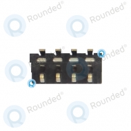 Blackberry 9320 Battery connector ,  Black spare part BATT