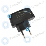 HTC  Wall charger,  Black spare part 79H00115-00M A2