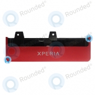 Sony  MT27i Xperia Sola Bottom cover,  Rood onderdeel 1257-8026 1  F12W26-6 M1