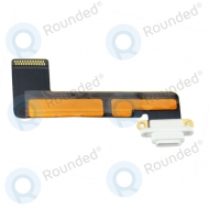 Apple iPad mini flex cable charging connector port module 821-1517-A white