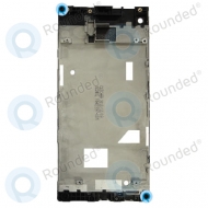 HTC Windows Phone 8X Display backplate, Middle cover backplate Grey spare part 74H02397-00M