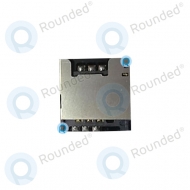 HTC  Desire V T328w Simcard reader module, Simcard reader Silver spare part SIMCR
