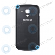 Samsung Galaxy S Duos S7562 Battery cover, Battery frame Zwart onderdeel BATTC
