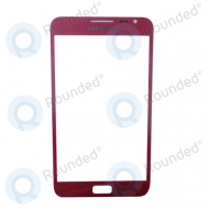 Samsung N7000 Galaxy Note Display glass, Front glass pink