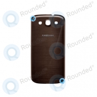 Samsung i9300 Galaxy S 3 Battery cover, Battery frame Amber brown spare part BATTC